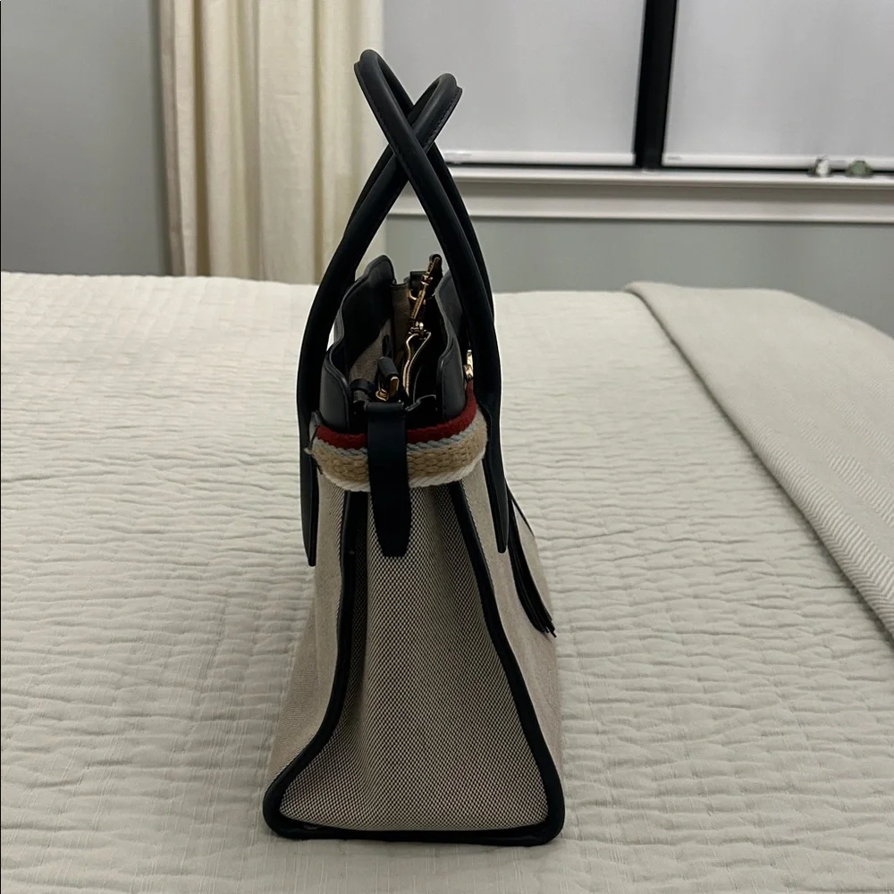 Kate Spade purse in fabric and leather - Picture 4 of 7